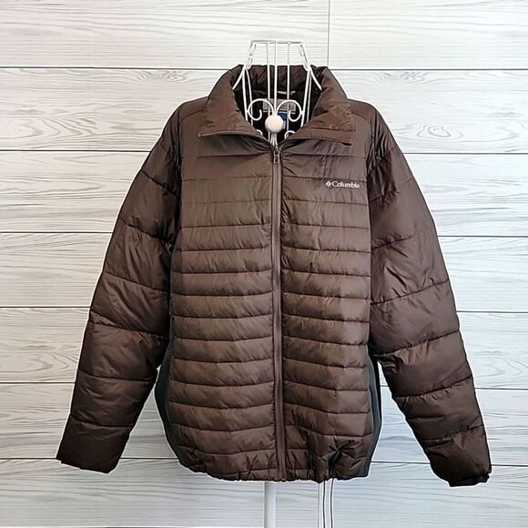 Columbia powder pillow hybrid jacket - color mineshaft Women's Size 2X - Picture 1 of 11